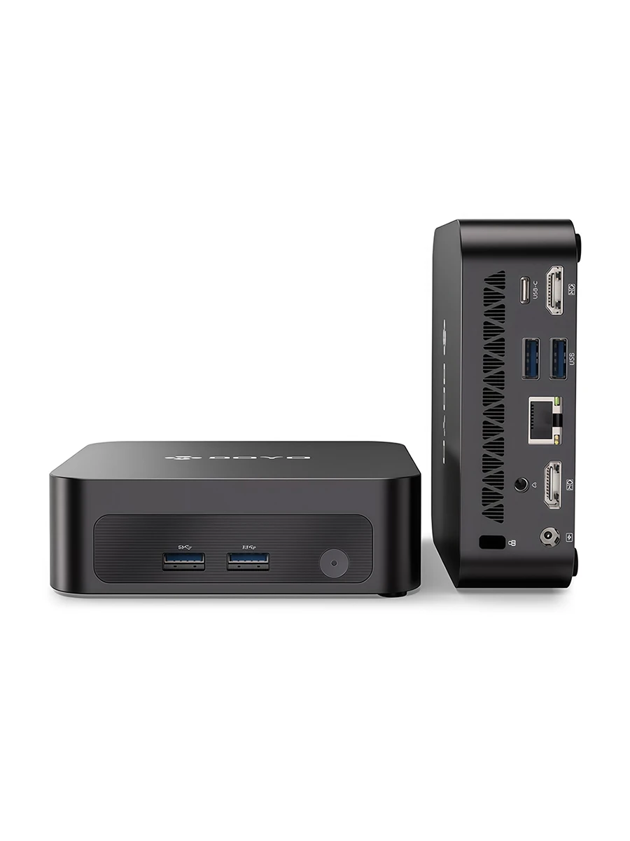 SOYO Y5 Plus Mini-Computer, Intel 4. Generation I7 Prozessor, 8GB DDR3 / 128GB SSD, Win11 Pro, 2,4G/5G Dual-WLAN, BT, 4K HD Display-Unterstützung