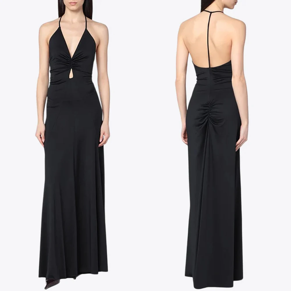 

Customized Sexy Elegant Maxi Dress A-Line Evening Dresses Occasion Formal Exquisite High Quality Prom Party Gowns for Women