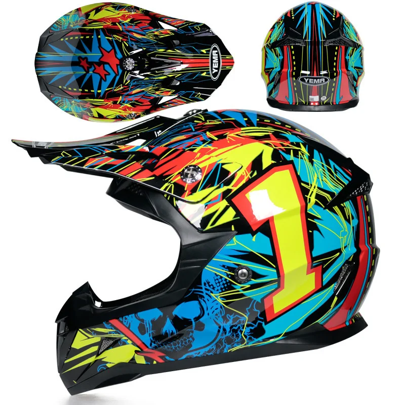 

Motocross Helmets Motorsiklet Kask Racing Motorcycle Motorcycle Helmet Moto Bike DOT approved Professional Motorbike Helm