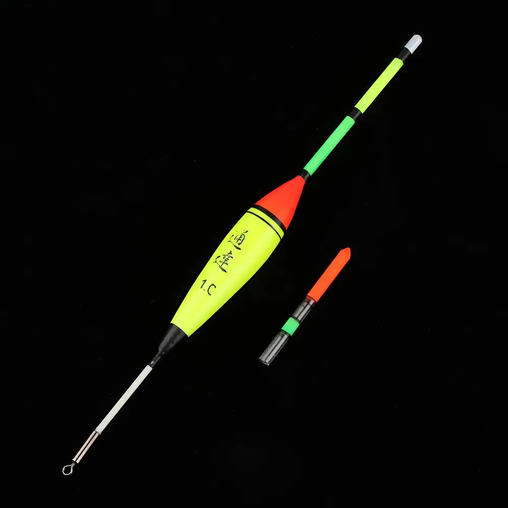 2 unids/lote 1,0 # 2.0 # 3.0 # 4.0 # 6.0 # Bola de plástico Bobber Boia Light Stick flotador nocturno de pesca de espuma Eva