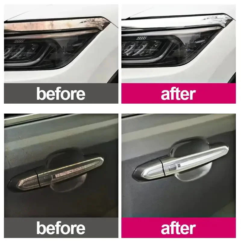 80g クロム金属研磨ペースト 車、トラック、オートバイのホイールバンパー用 - 錆除去剤修復クリームメタルケア