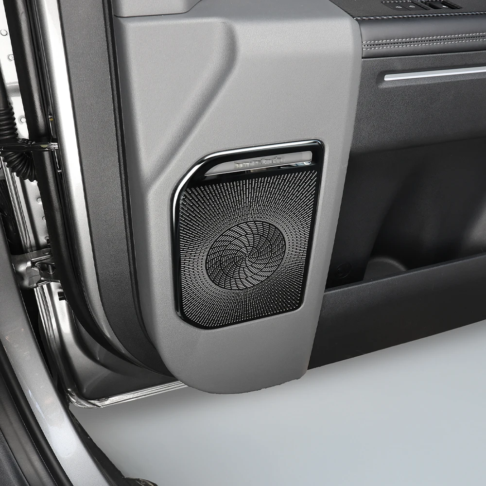 4 قطع لتزيين مكبرات صوت أبواب  - مراجعة Car Accessories Sound System وسعره