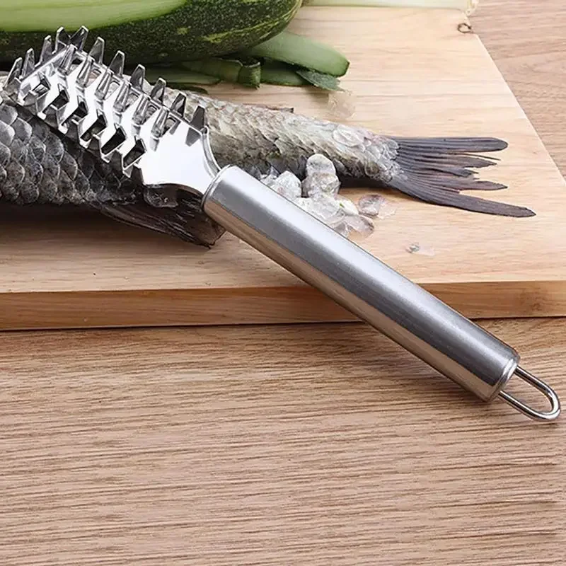 Fish Skin Brush Scraping Fish Scale Peeler Fast Remove Fish Knife Cleaning Scaler Scraper Fruits Vegetable Peeler Drop Ship