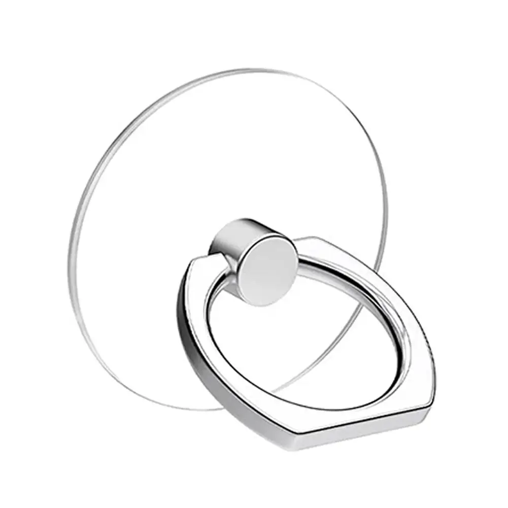 Transparenter Handy-Ringhalter Ständer 360° ° 360-Grad-Drehung Transparenter Fingergriff-Ständer Kompatibel mit iPhone Xiaomi für Handyhülle