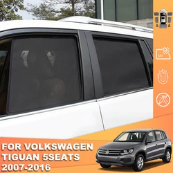 For Volkswagen VW Tiguan 5N 2007-2016 Magnetic Car Sunshade Visor Front Windshield Curtain Rear Side Window Sun Shade Shield