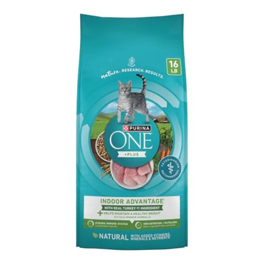 

Natural Low Fat Weight Control Indoor Dry Cat Food +Plus Indoor Advantage 16 lb. Bag