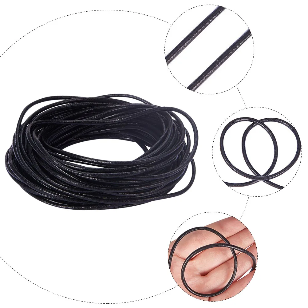 

Cowhide Rope for Bracelet Necklace DIY 10M Long Durable Cords Jewelry Making Accessories Fade Resistant Wear Resistant