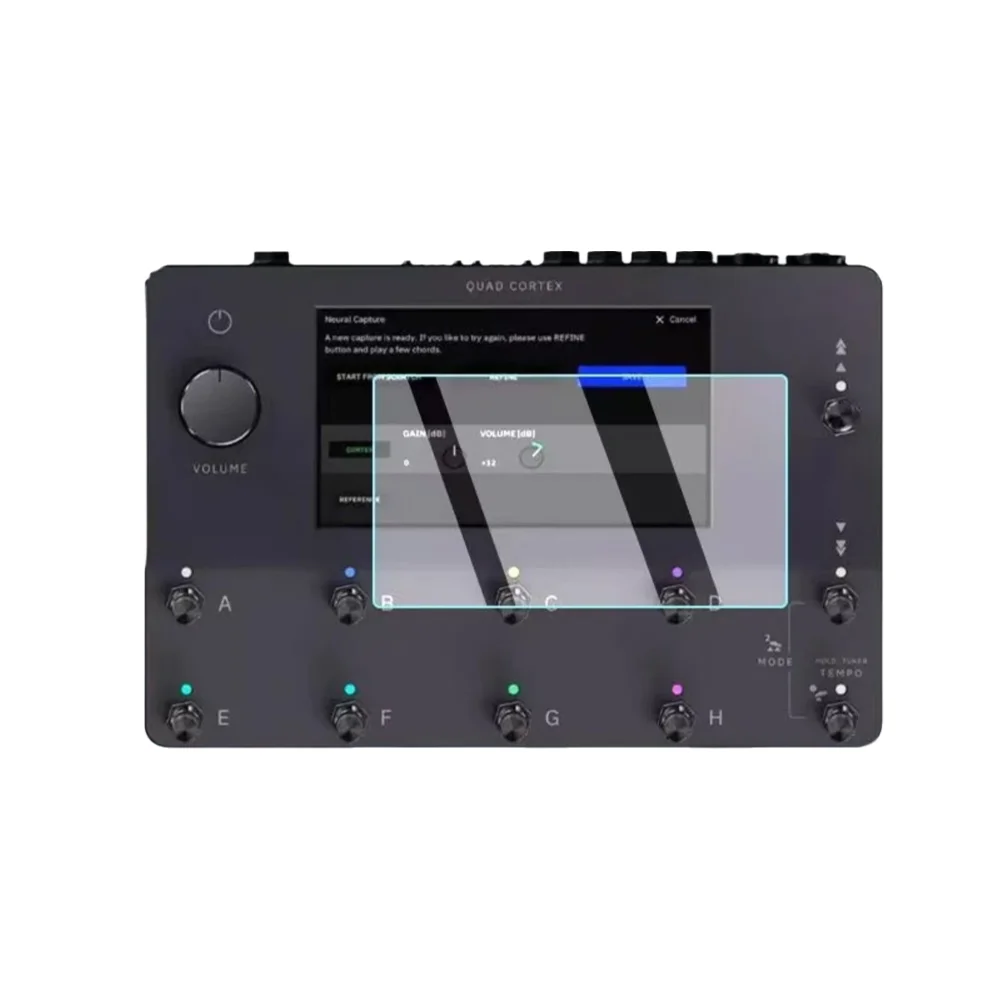 واقي شاشة عالي الدقة من الزجاج المقسى لجهاز Neural DSP Quad Cortex #2