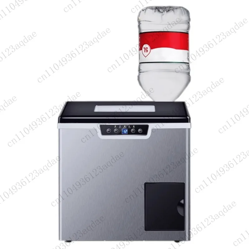 Mini Home & Small Commercial 40kg Multi-Function Ice Maker with Crushing Capability