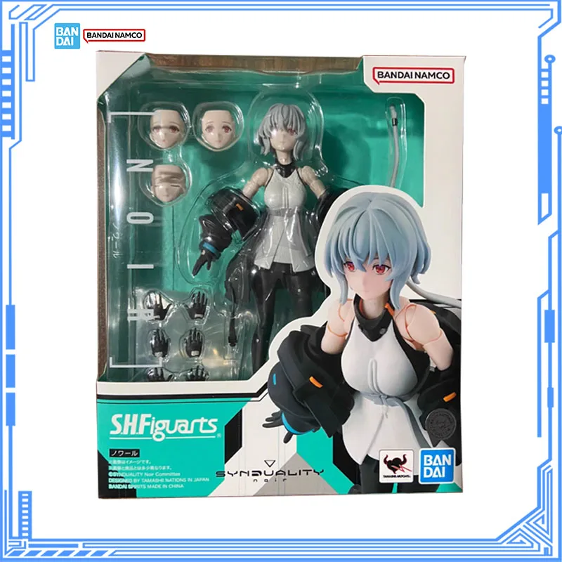 بانداي حقيقية SYNDUALITY نوير أطقم منمذجة SHF نوير أنيمي فتاة عمل الشكل جمع نموذج لعب للأطفال هدايا عيد الميلاد #2
