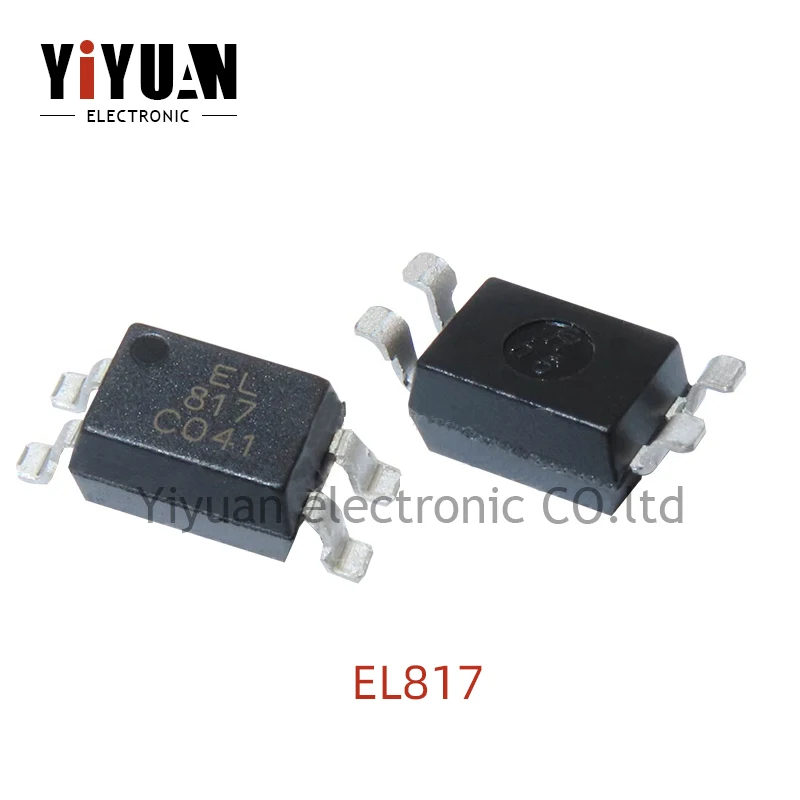 10PCS Brand New Original Authentic EL817(A)(B)(C)(D)SOP4 Optocoupler phototransistor output