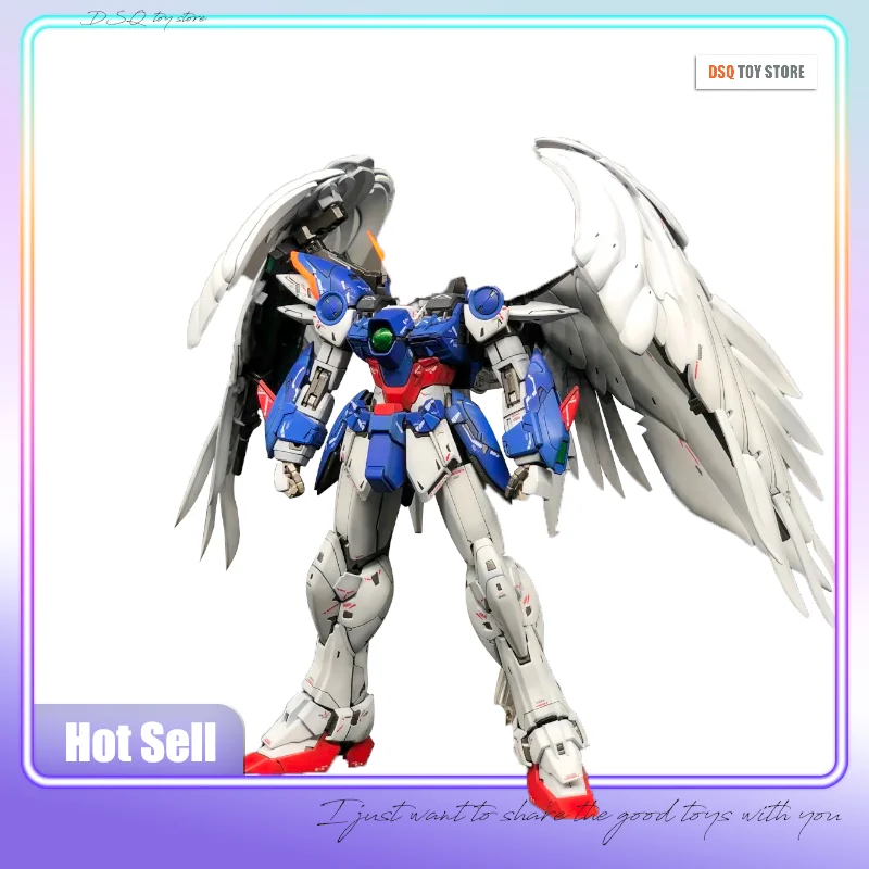 

Blue Sky Spot Bandai 1/144rg17 Angel Flying Wing Zero Wing Zero Hair-Lost Ew сборка крутая модель орнамент подарок