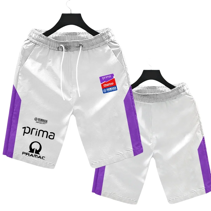 

Summer New Fashion Pramac Motorcycle Sport Short Pants Men and Women's Outdoor Sportwear Daily Casual Quick Drying Short Pants