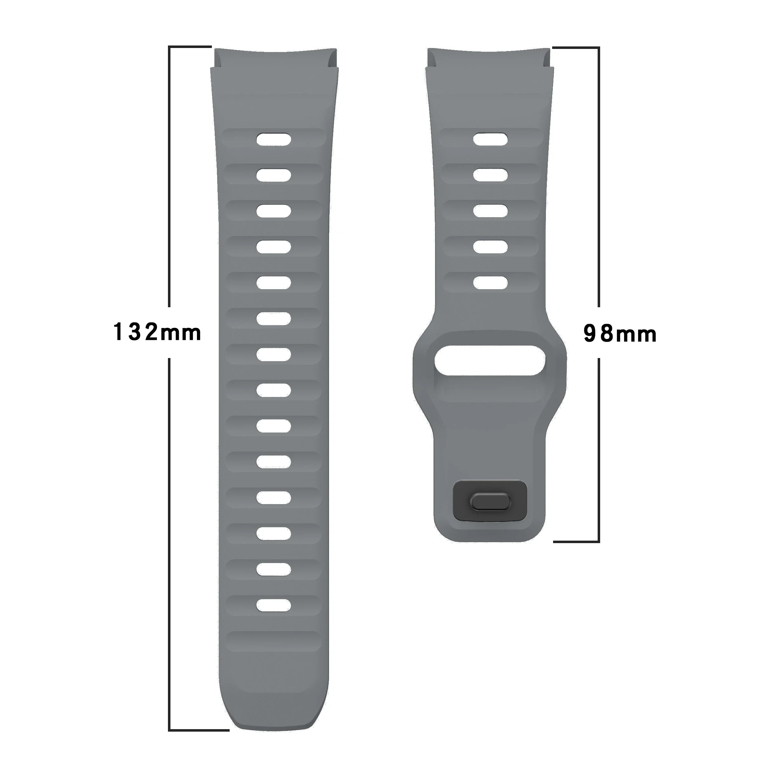 Sport Silicone Strap For Samsung Galaxy Watch 7/FE/6/5/4 44mm 40mm Bracelet Watchband For Watch 6-4 Classic 47/42mm 43/46mm Belt