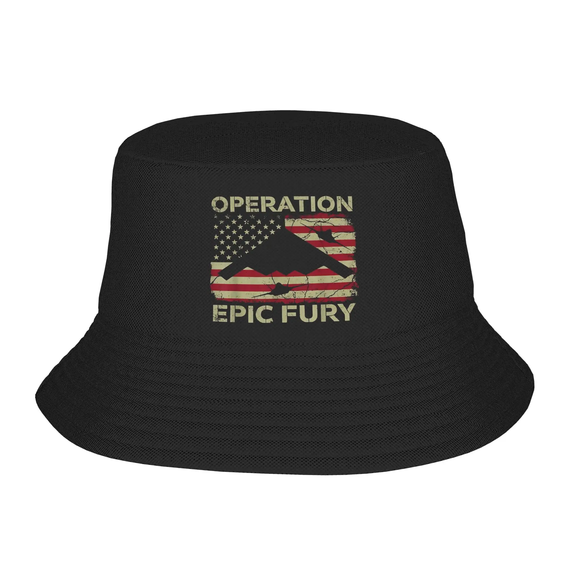 Lovely Operation Epic Fury The FAFO Tour Bucket Hat For Girl Lightweight  Bob Hat Travel Headwear