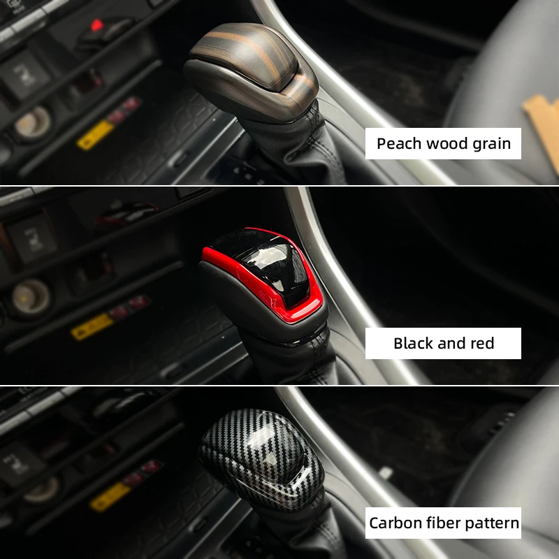 سيارة والعتاد التحول رئيس الياقات ، سيارة التحول غطاء مقبض الباب ، اكسسوارات السيارات الحماية الداخلية ، تويوتا XA50 2020 2021 2022 Rav4 2023