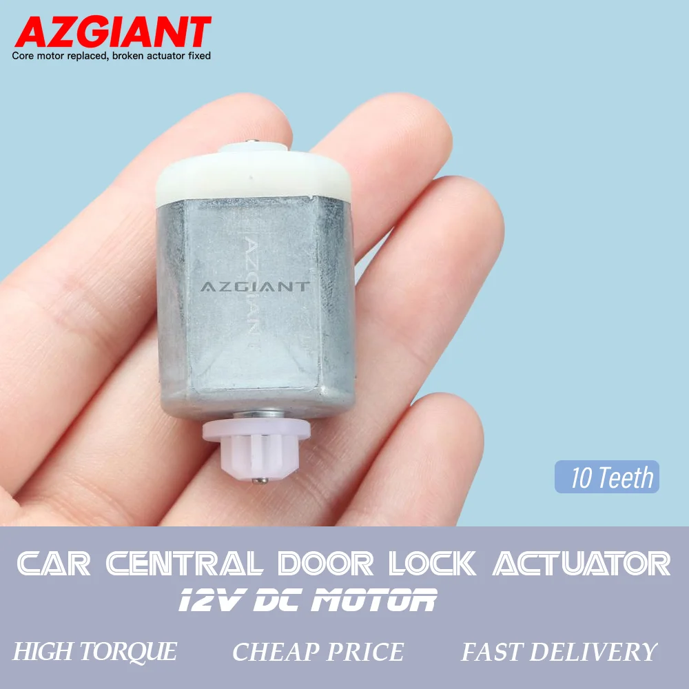 AZGIANT 10teeth For 2004-2007 Buick Rainier  Central Locking Door Lock Actuator 12V DC Motor Engine 3853186182