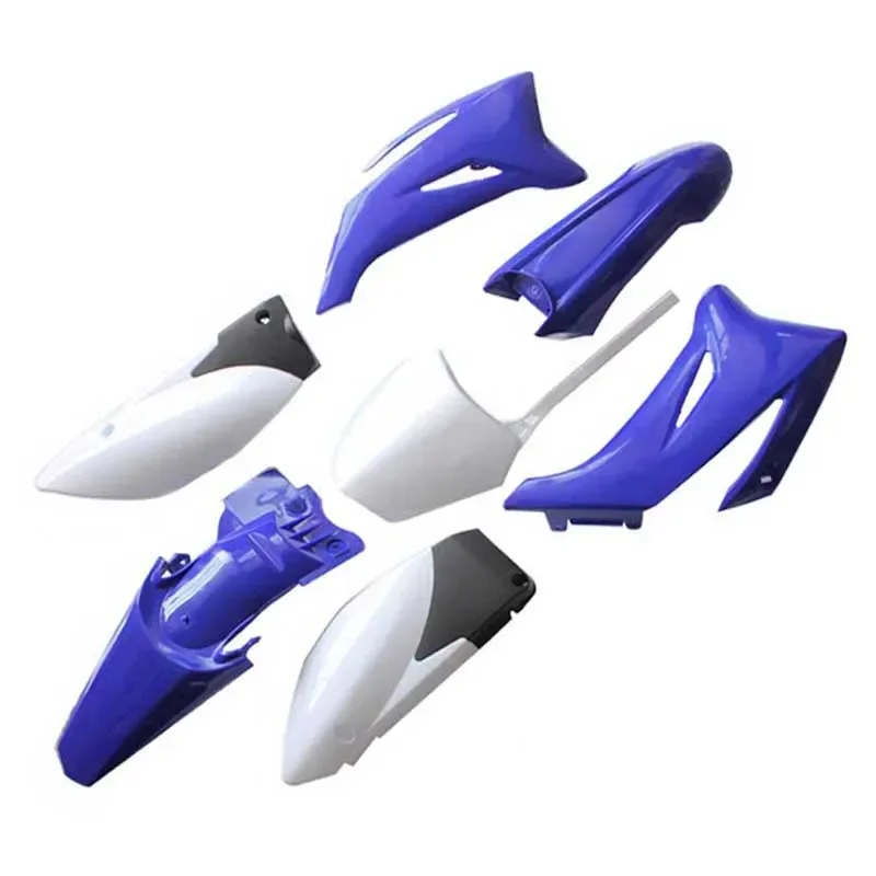 ABS Fairings Plastic Body Parts For YAMAHA TTR110 TTR110E 110cc Dirt Pit Bike Complete Blue