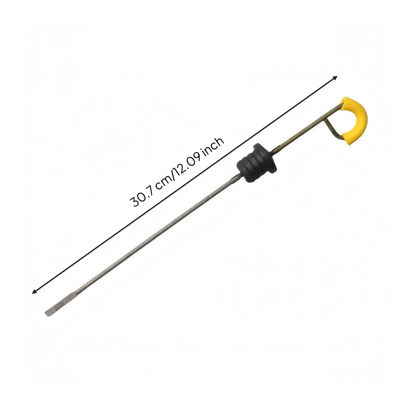 Japanese Car Transmission Oil Dipstick Replacement 307mm 304 Stainless Steel with Rubber Section for Precise Fluid Reading