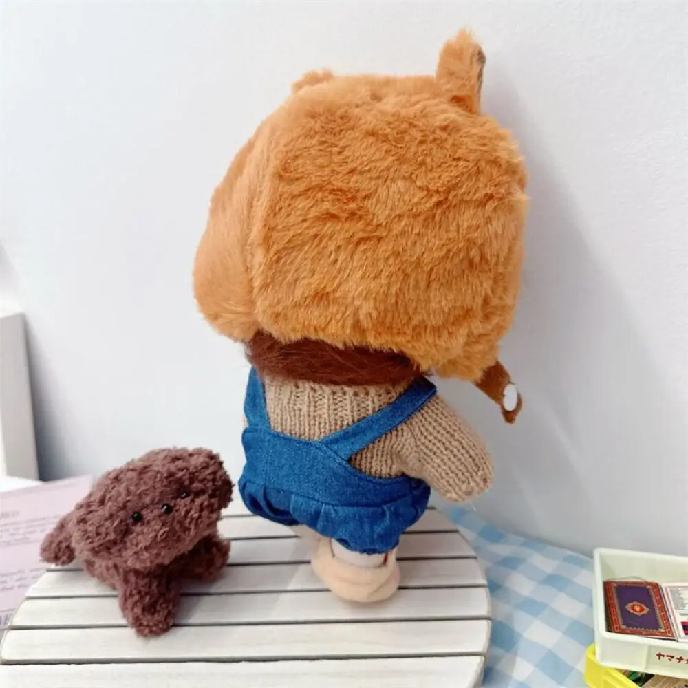 20cm Doll Clothes Toy Head Cover Sweater Cotton Doll Clothes Doll Cloth Accessories Cartoon No Attributes Dolls Clothes