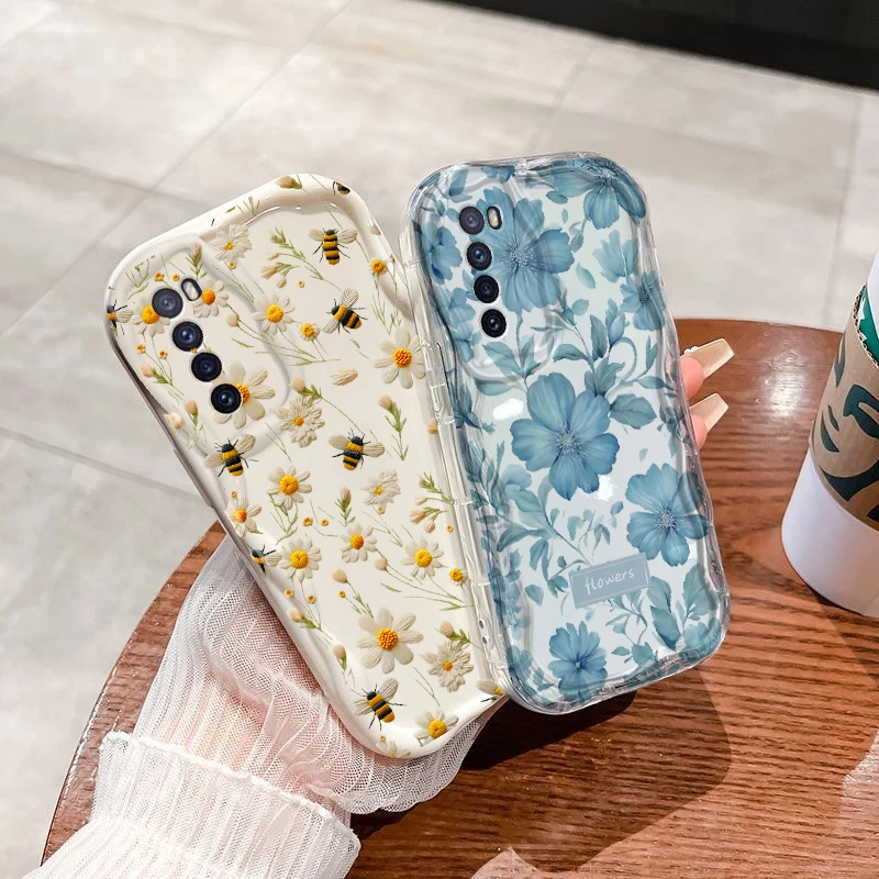 เคสโทรศัพท์สำหรับ Huawei Honor 400 200 90 Lite 300 Pro X9B X8C X8A X8B X7B X6A X6C X6B X7A X5B X8 X5 Plus X9C SMART 5G ลายดอกไม้