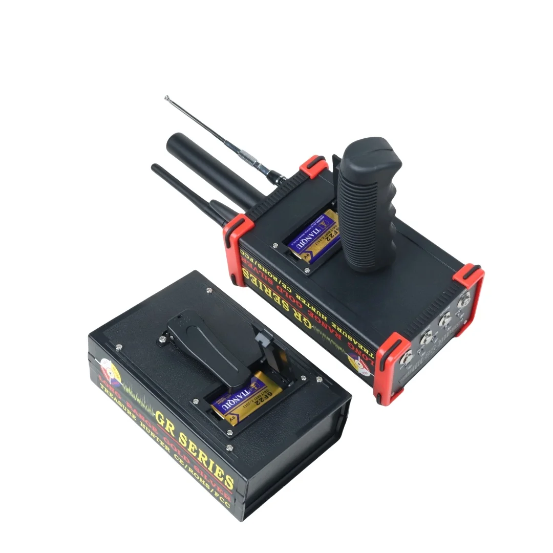 Detector de metais ouro prata de longo alcance profissional GR-2000 caçador para detectar ferramentas de pedras de diamante de cobre com pacote de papelão