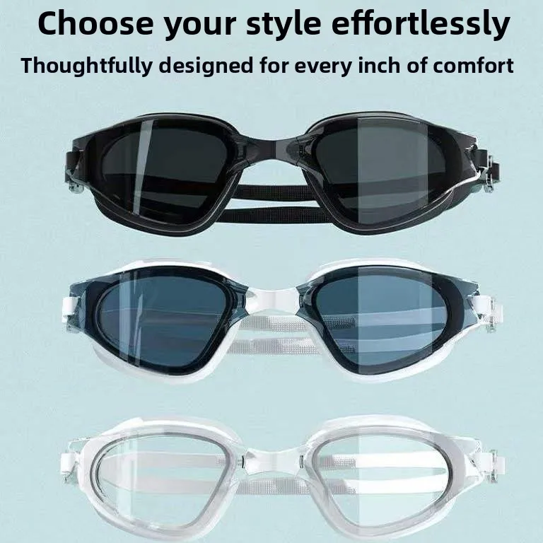 high-definition-anti-fog-waterproof-swimming-goggles-men's-women's-diving-special-set-swim-cap-goggles-for-fitness-and-compet