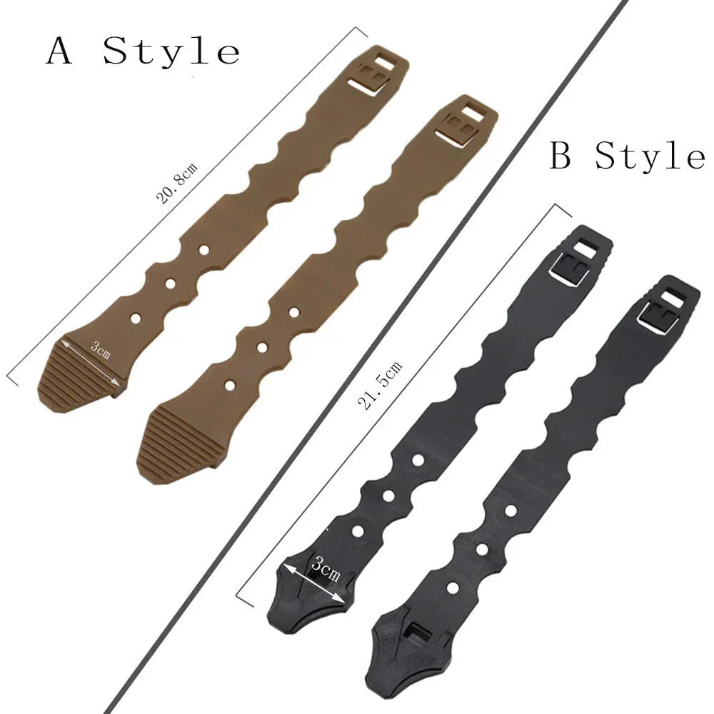 4pcs/Set Molle System Malice Clips Strap Buckle Nylon Quick Release Clips For Mag Pouch MOLLE Connection Belt System Latch