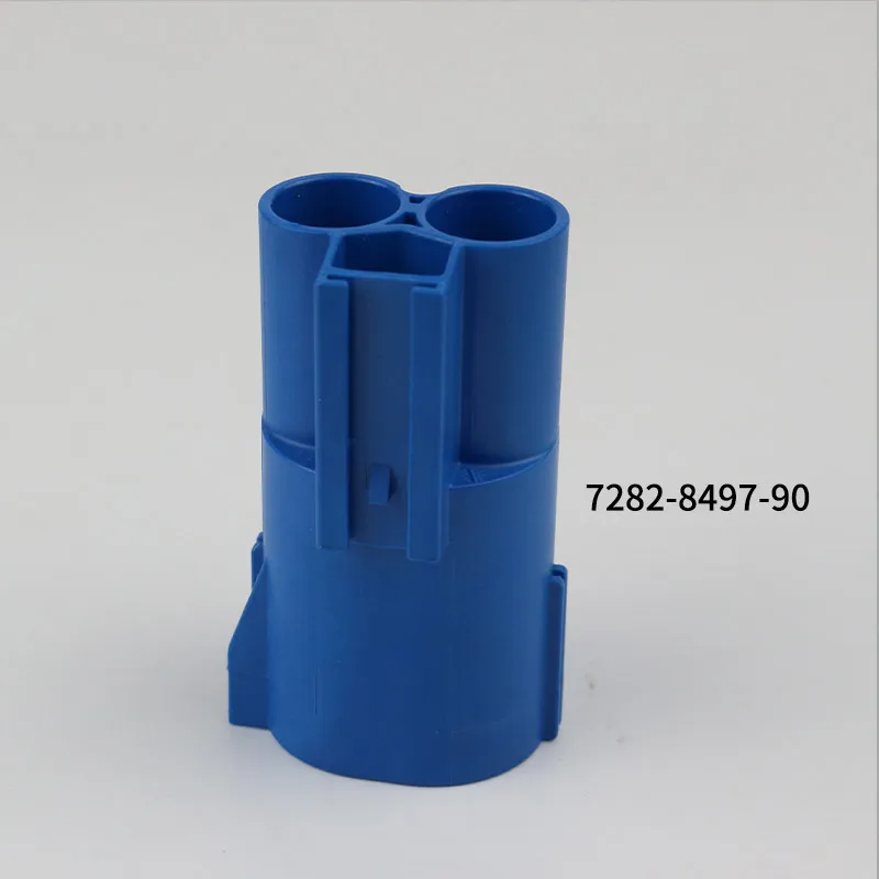 4 Hole Blue Hybrid Automotive Connectors Original Yazaki 7282-8497-90 and 7283-8497-90 with Terminal Waterproof Plug