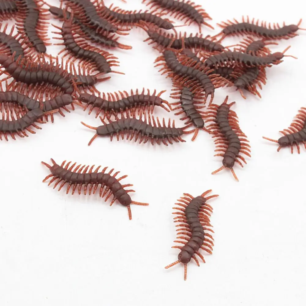 Flies Prank Joke Centipede Imitation Insect Fool's Day Toy Gadgets Halloween