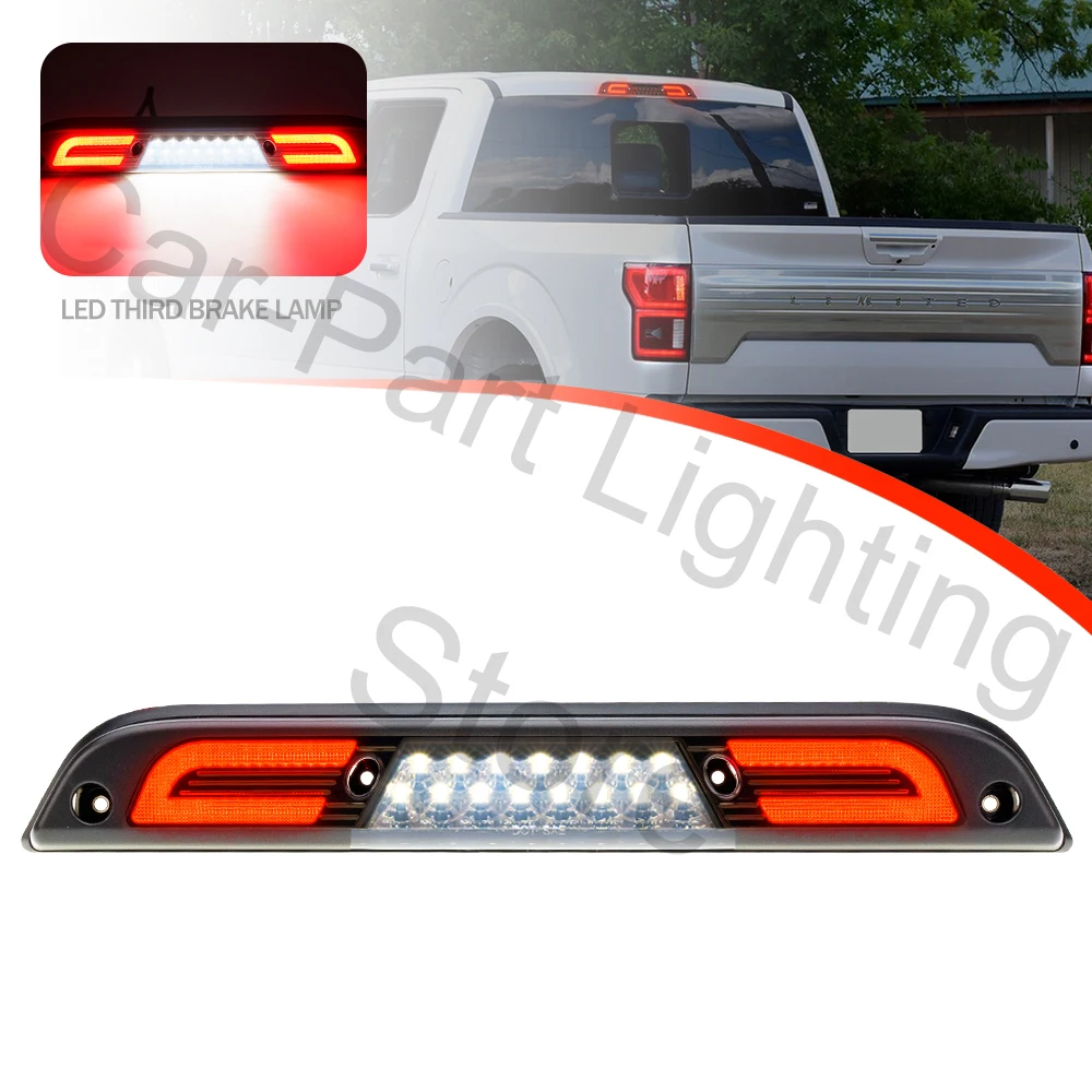 

LED Strobe Third 3rd Brake Light For Ford F150 F-250 F-350 F-450 Super Duty Ranger Maverick Tail Warning Lights cargo light