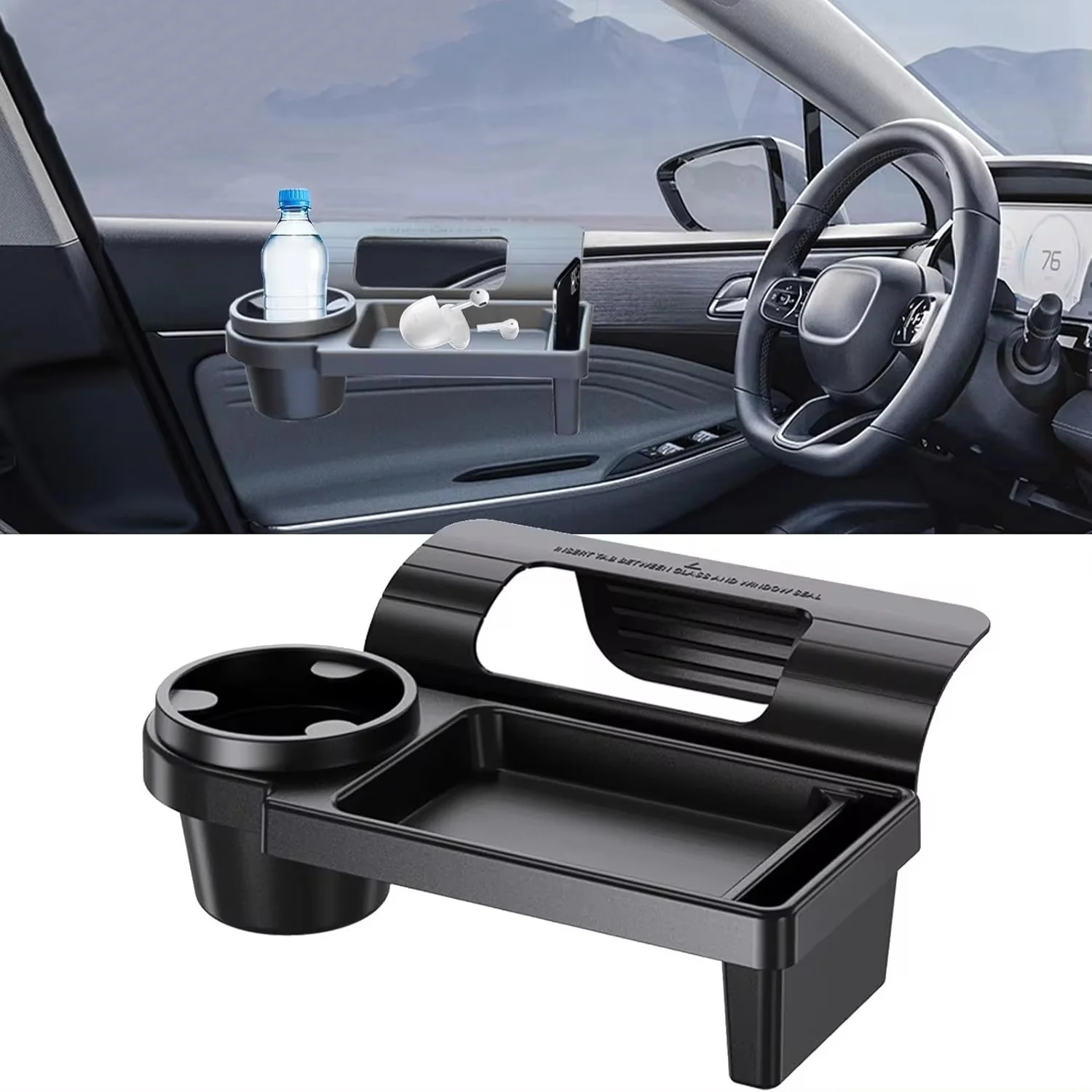 

Multifunctional Storage Phone Holder Car Door Suspended Storage Box Phone Storage Box Water Cup Holder Car Mobile Phone Mount
