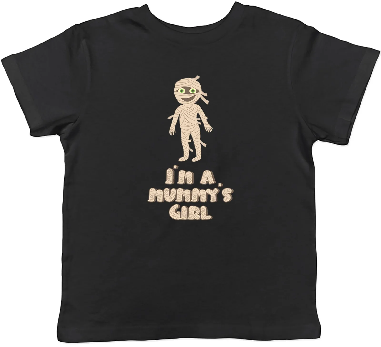 

Забавная детская футболка на Хэллоуин, подарок для мальчиков и девочек «Я маму»