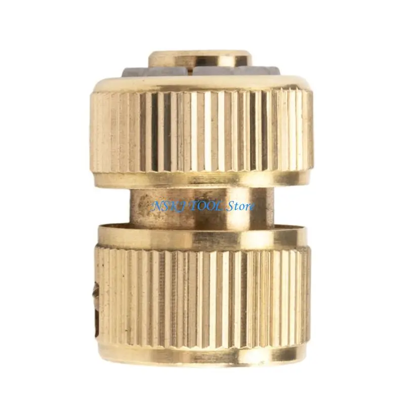 L8RC Universal Brass Triple Port Adapter Car Wash Hose Connector for Pressure Washers