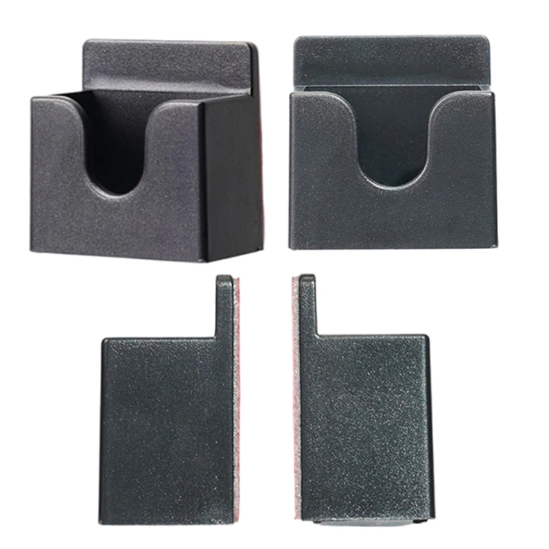 Держатель для раций 3 в 1, настенное крепление, зажим из АБС-пластика, клейкая задняя стойка, простая установка, удерживающая рации, подставка для устройства