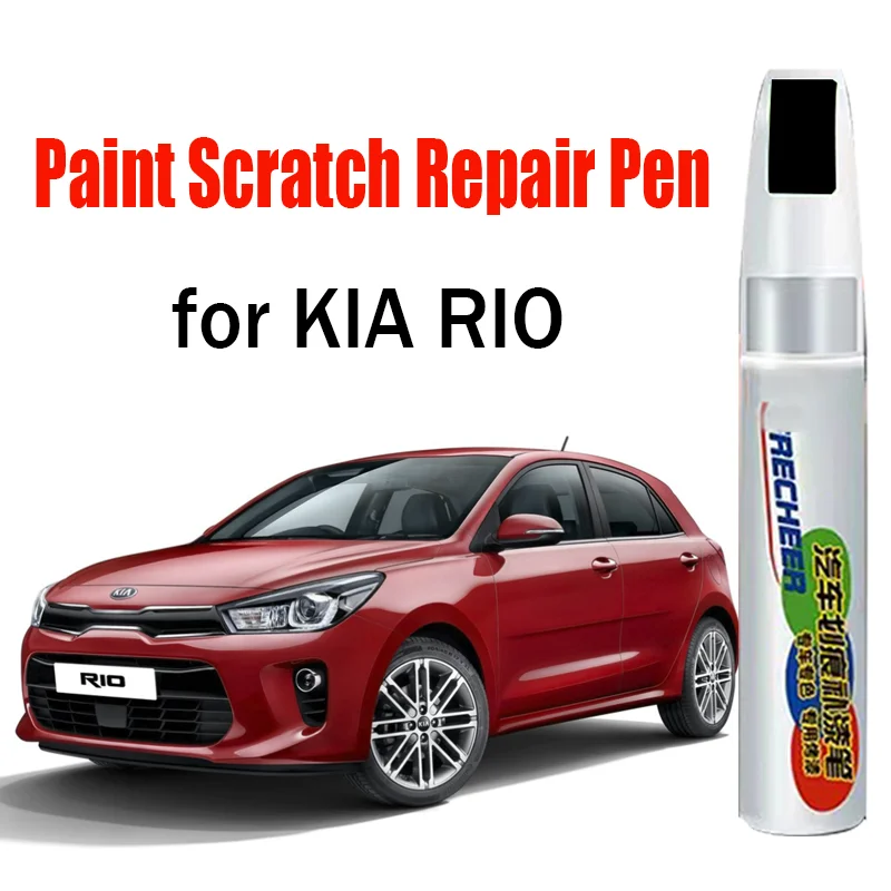 

Автомобильная ручка для ремонта царапин, ручка для ретуши для KIA Rio 2025 2024, средство для удаления царапин, аксессуары для ухода за автомобильной краской