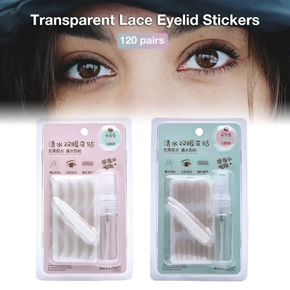 Transparent Self-adhesive Make-up Maquiagem Set Self-adhesive Lace Double Eyelid Tape Stickers Invisible Double Eyelid Stickers