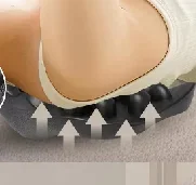 Columna Cervical estiramiento cuello hombro relajante dispositivo de relajación muscular Cervical hombro punto masaje almohada