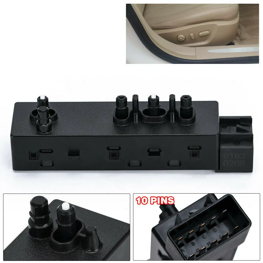 For Cadillac Chevrolet Gmc Buick 2010-2018 G-Parts 12451498 12451497 25974714 25974715 Front Left & Right Power Seat Switch