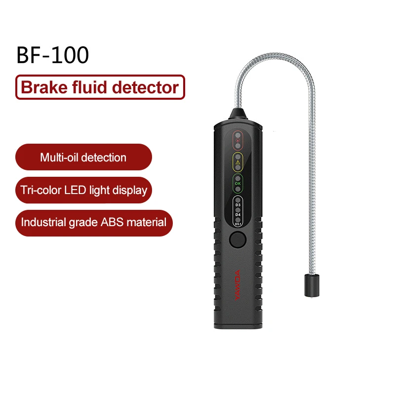 BF100 Brake Fluid Tester Universal Car Accurate Brake Oil Quality Check Tool for DOT3/DOT4/DOT5.1 Car Auto Diagnostic Tools