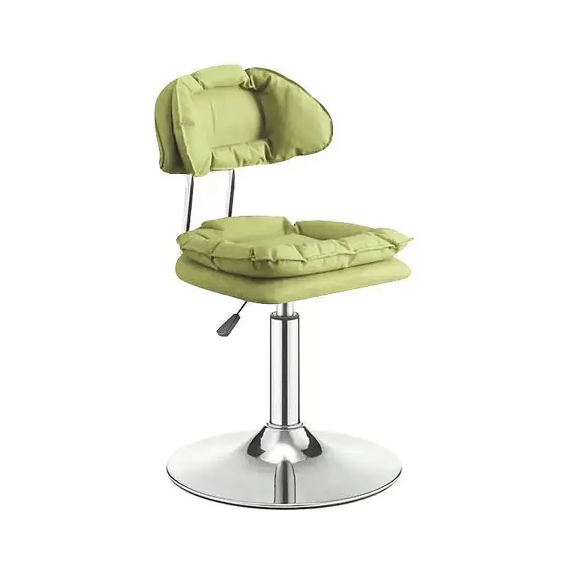 Modern Lift Backrest Swivel Chair Computer Bar Stool Office Salon Hair Stool