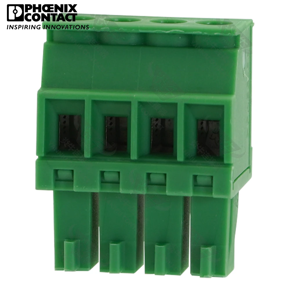 3.5mm Original Genuine Phoenix Contact Connector PCB Pluggable PLUG-IN Terminal Block 4 Pin MCVR 1.5 ST 3.5 1863178 8A 160V