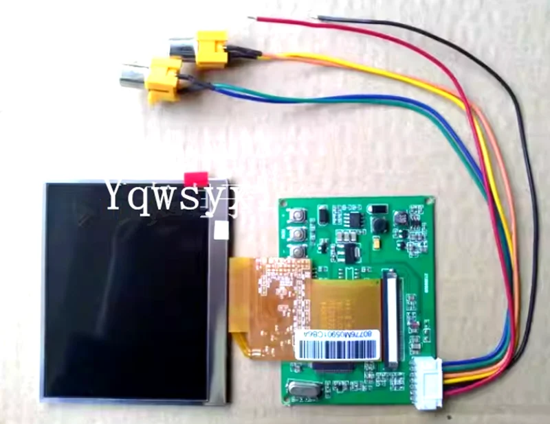 3.5” TFT LCD display module kit LQ035NC111 320X240 4:3 NTSC/PAL auto switch AV in RCA driver board Kit brightness Color adjust