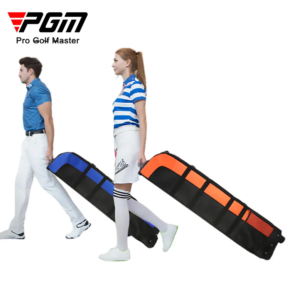 PGM golf aviation bag, thickened flight check bag with chassis foldable
