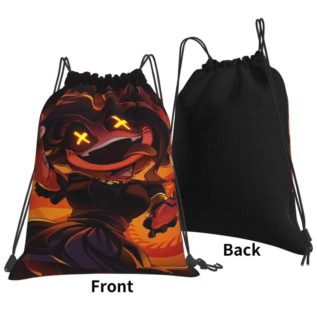 Murder Drones Cartoon Anime Backpacks Multi-function Drawstring Bags Shoes Bag Book Bags for Man Woman School