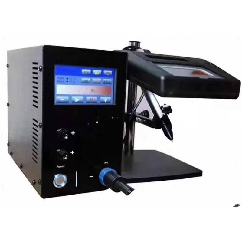 LCD Touch Screen Digital Spot Soldering Welding Machines 150WS Gold Silver Watch Repairing Pulse Argon Spot Arc Welder