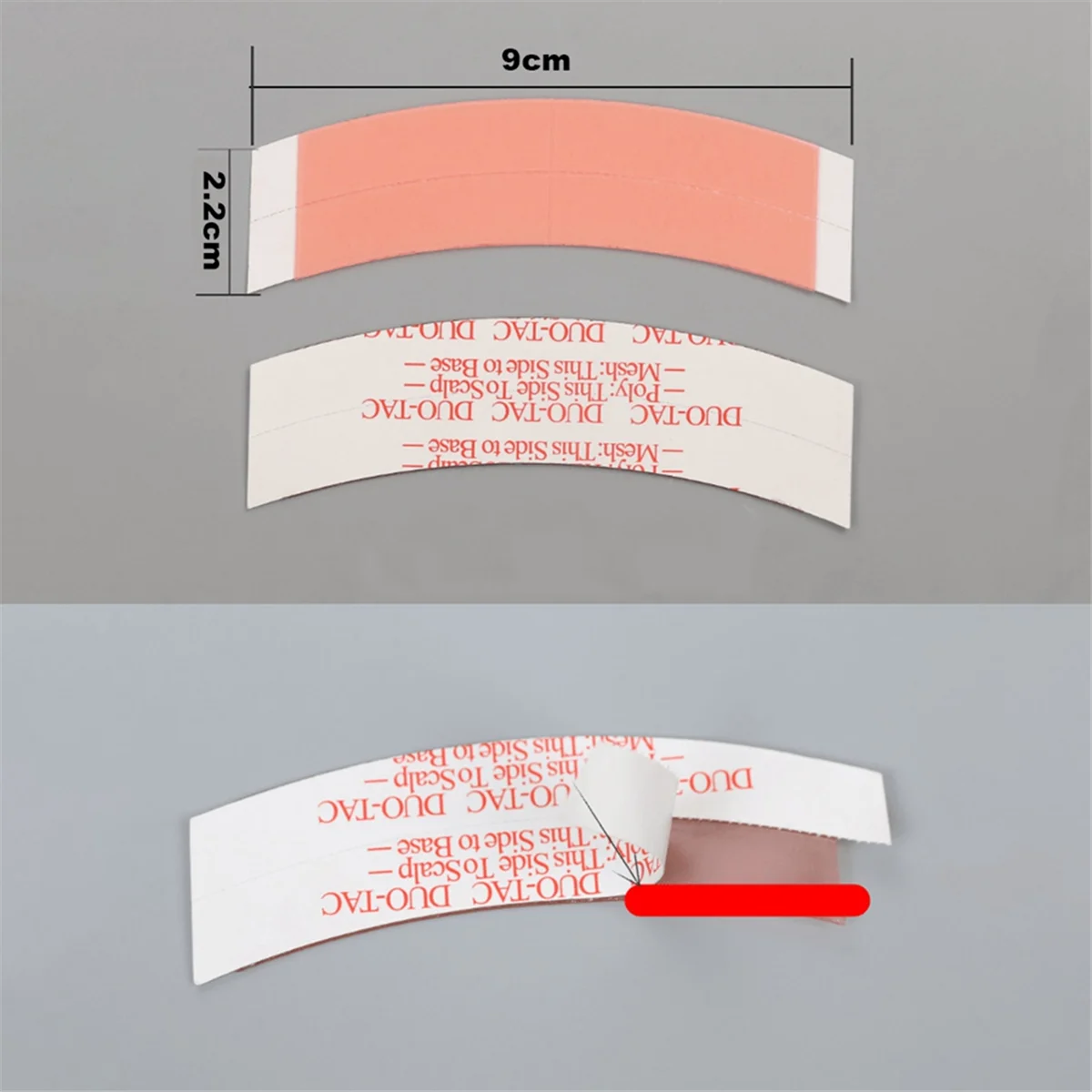 

180 шт., супер прочный дуэт-парик, двойная лента, клейкие полоски для наращивания волос для париков/кружевная пленка для париков, линия прорезывания