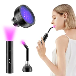 KTS Cold Sore Laser Therapy Device for Canker Sore Lip Herpes Oral Ulcers Nasal Soreness 3 in 1 Body Pain Relief Device UV Lamp