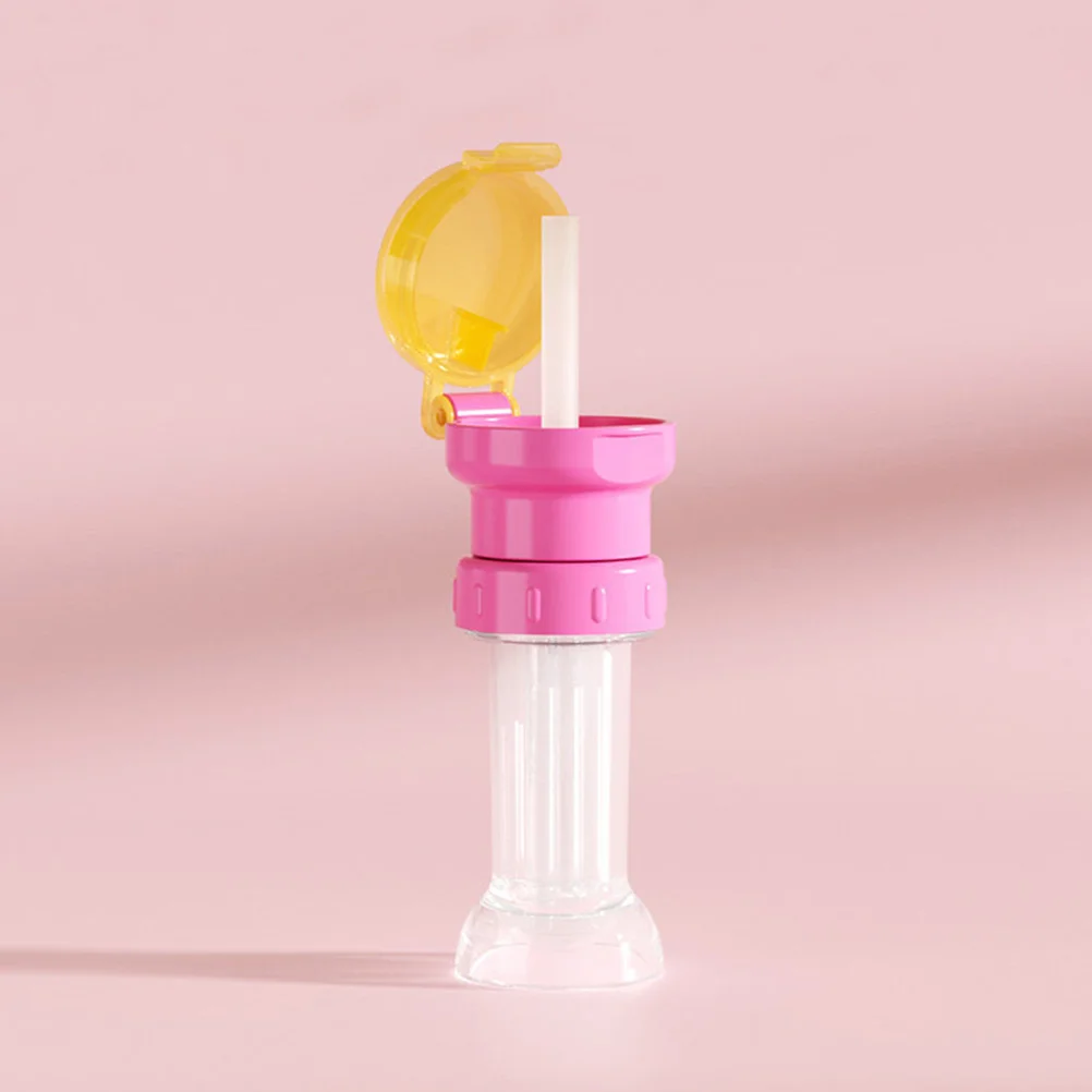 

2Pcs Spill Proof Bottle Sippy Caps Toddler Airplane Travel Essentials Easy Clean Detachable Design Lightweight Compact