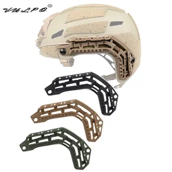 Casco de revisión táctica VULPO, Riel de guía lateral, Riel de montaje específico, accesorios para casco de caza Airsoft